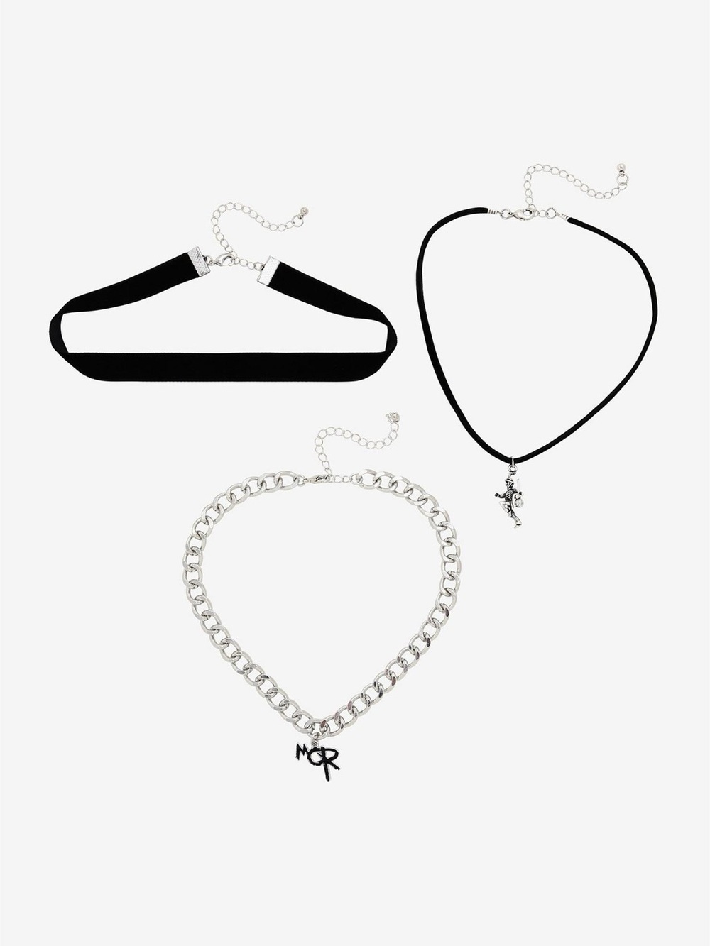 My Chemical Romance Logo Choker Set Hot Topic